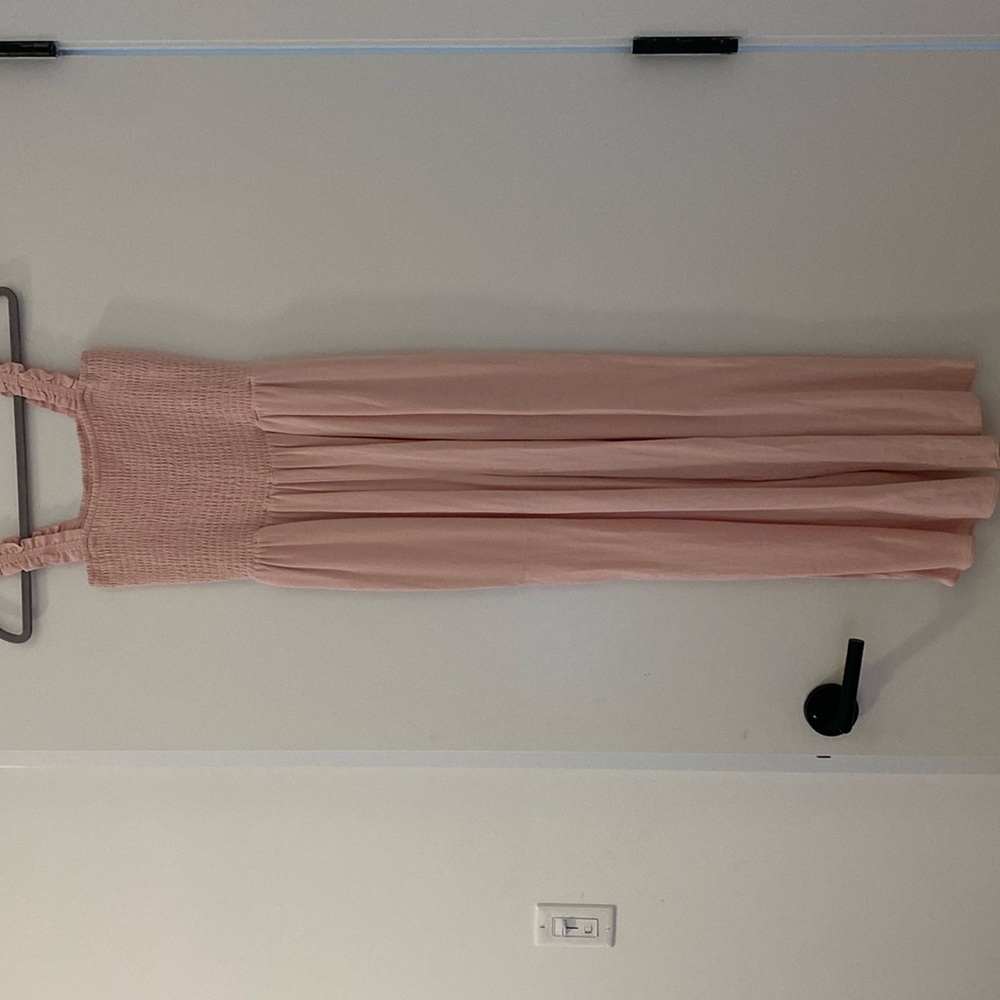 Never woren pale pink romper!!